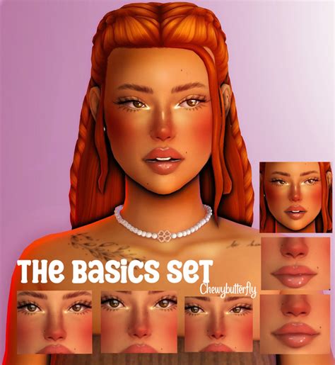 The Basics Set ♥ Chewybutterfly On Patreon In 2022 Sims 4 Cc Eyes