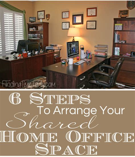 6 Steps To Arrange Your Shared Home Office Space Finding Time To Fly