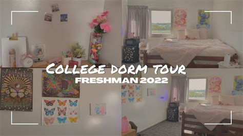 Freshman College Dorm Tour 2022 Decor Organization Youtube