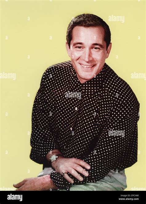 Perry Como 1912 2001 Us Singer About 1965 Stock Photo Alamy