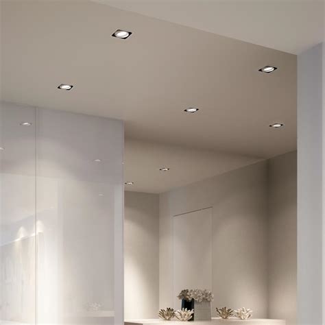 Das gehäuse aus metall und kunststoff ist gegen. 2x LED Einbau Spots Decken Leuchten Wohn Arbeits Zimmer ...