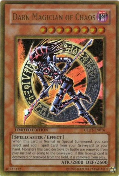 Chaos monsters and support cards in our database. Yu-Gi-Oh Gold Series 1 Single Dark Magician of Chaos Ultra ...