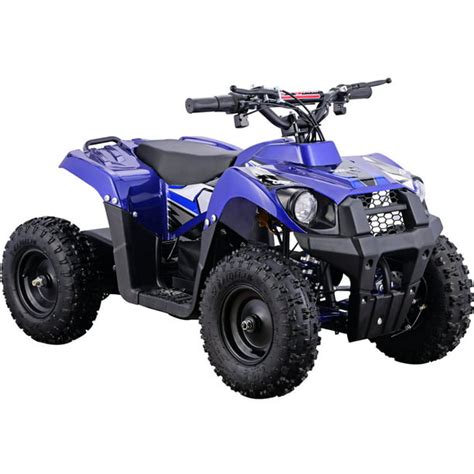 Mototec Monster 36v 500w Kids Battery Powered Atv Four Wheeler Blue