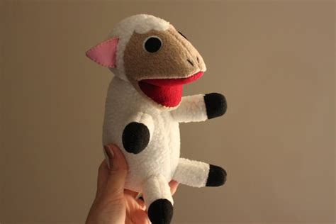 Sheep Fleece Toy Etsy