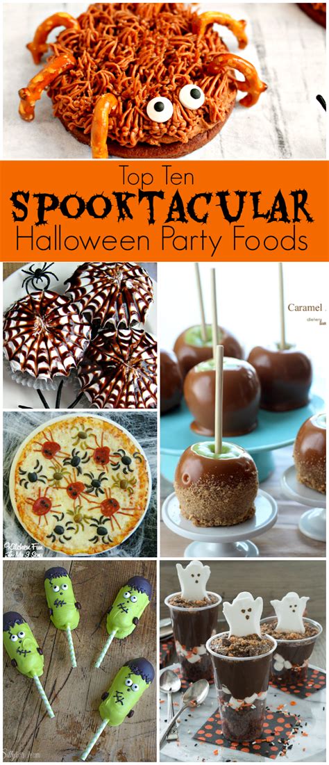 You'll be surprised with prosciutto wrapped meatballs. Top Ten Spooktacular Halloween Party Foods - Delightful E Made