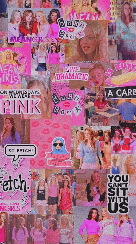 Mean Girls Collage Aesthetic
