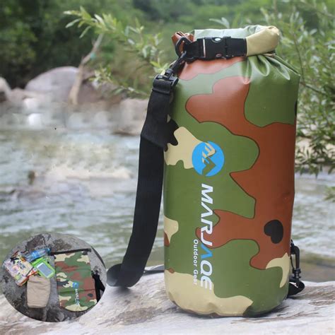 10l20l Waterproof Dry Bag Outdoor Swimming Camping Rafting Storage Bag Outdoor Camouflage