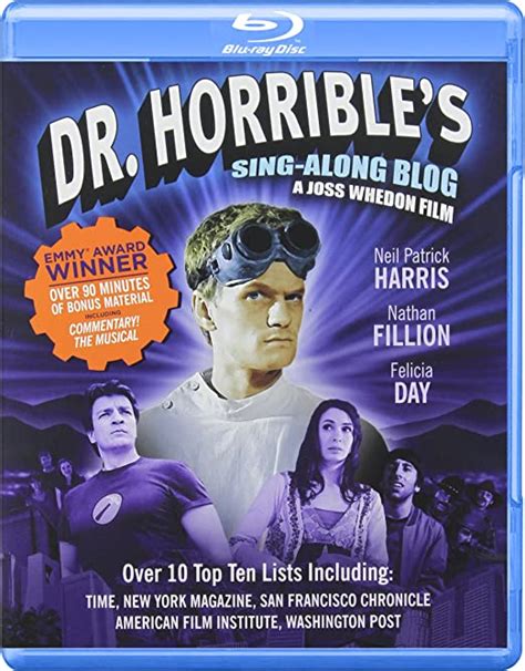 Dr Horribles Sing Along Blog Blu Ray Amazon Ca