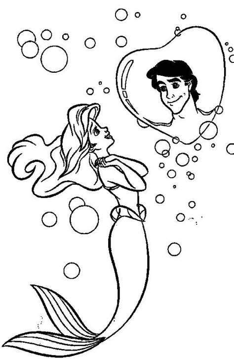 Disney princess ariel and prince eric 3d lenticular card. Prince Eric Little Mermaid Coloring Pages Sketch Coloring Page