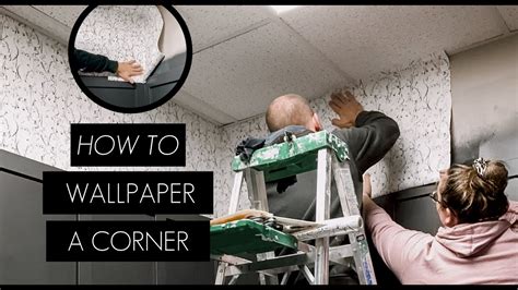 How To Wallpaper A Corner A Paste The Wall Wallpaper Tutorial Youtube