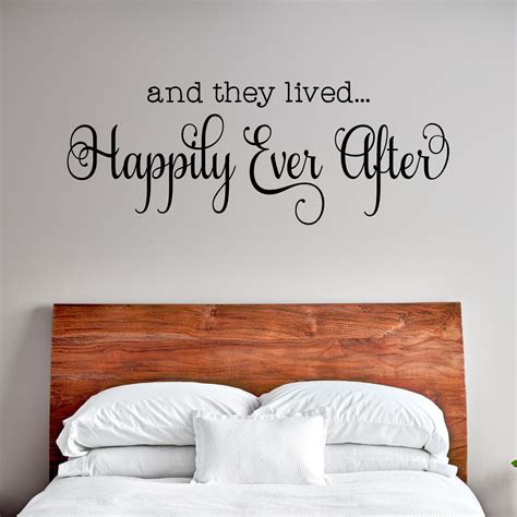 Happily Ever After Wall Decal Disney Home Decor Unique Home Decor