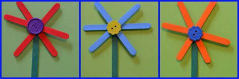 Easy Flower Craft Stick Craft For Kids Surviving A Teachers Salary