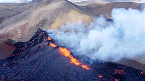 Volcanic Eruption in Iceland.
