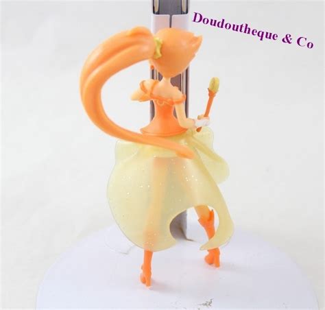 Figurine Princesse Auriana Quick Lolirock Chanteuse Orange Pvc 11 C