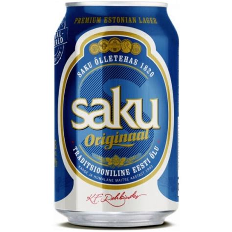 Saku Original 52 33cl X 24 Cans