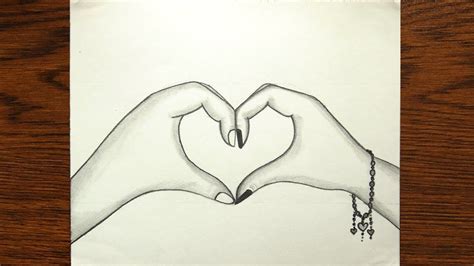Easy Love Heart Drawings