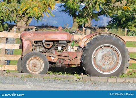 Vintage American Farm Machinery Stock Photo Image Of Derelict Motor