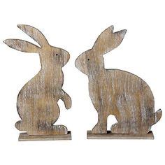 Ob die süßen tiere nun zum vernaschen oder zur dekoration gedacht sind, sie gehören zu ostern wie das osterlamm und das osterei. Osterhase Holz von Kniffka´s Bastelwelt auf DaWanda.com ...