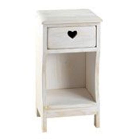 Tables de chevet elos, blanche de la série decoline. table de chevet hauteur 80 cm