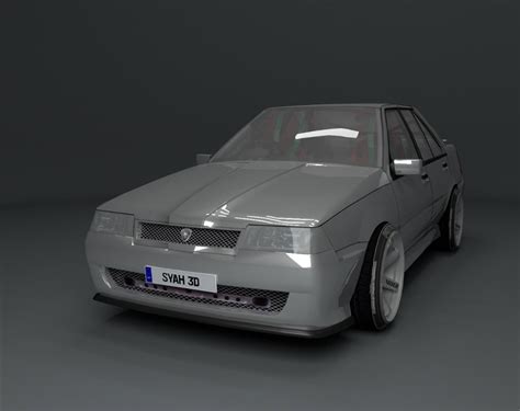 The first generation proton saga is the first car produced by malaysian automobile manufacturer, proton. proton saga lmst 3d model