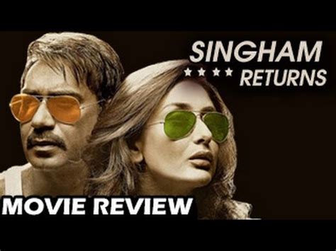 Kareena kapoor, anupam kher, ajay devgn, mahesh manjrekar genre: Singham Returns Movie Review | Ajay Devgan, Kareena kapoor ...