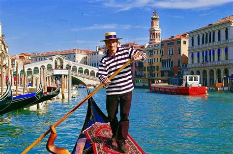 Венеция общая прогулка на гондоле по лагуне Getyourguide