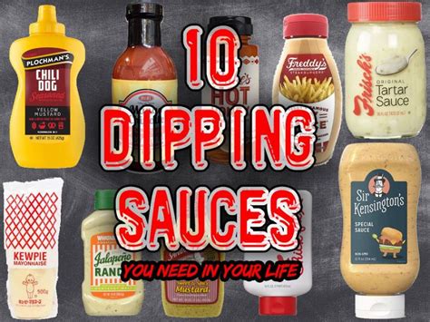 10 Dipping Sauces You Need In Your Life • Burger Beast