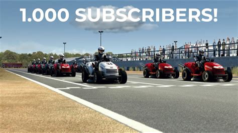 Subscribers Special Honda Racing Mower Race Event Assetto