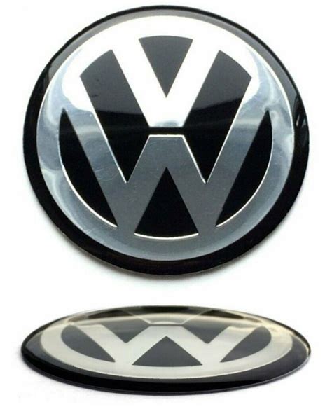4x Vw Volkswagen Wheel Center Stickers Emblems 56mm 60mm 65mm 70mm 75mm
