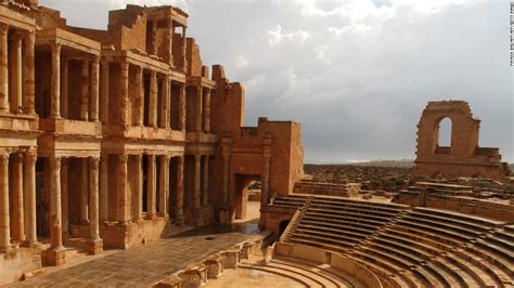 In the north it has a mediterranean sea coast, with egypt to the east and tunisia to the west. UNESCO place Libyan World Heritage Sites on danger list ...