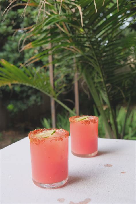 Chili Watermelon Pitcher Margaritas — Rosee Qualls