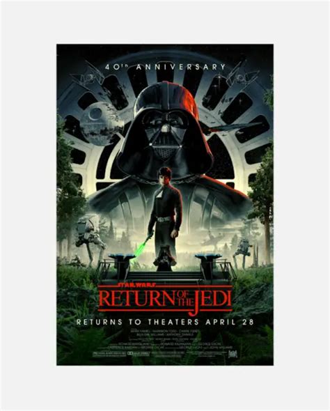 Star Wars Return Of The Jedi 40th Anniversary Original Disney Movie