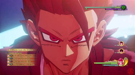 Dragon Ball Z Kakarot Limit Breaker Super Saiyan 4 Gohan Gameplay