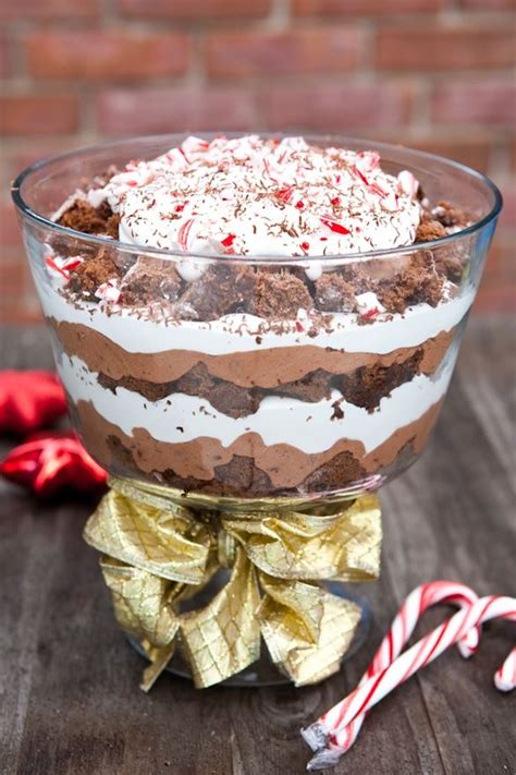 Chocolate Peppermint Trifle Holiday Desserts Desserts Christmas Cooking