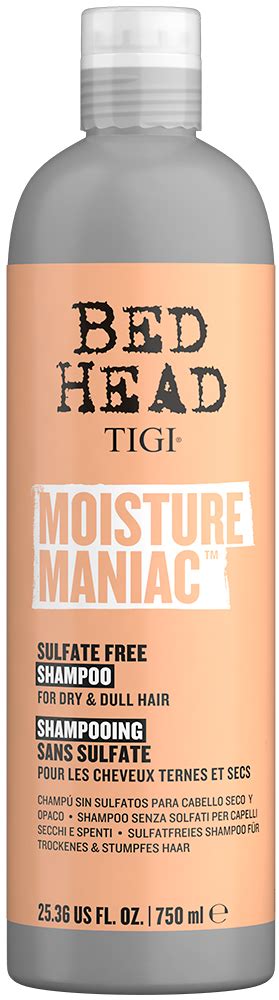 Moisture Maniac Sulfate Free Shampoo For Dry Dull Hair Bed Head By Tigi