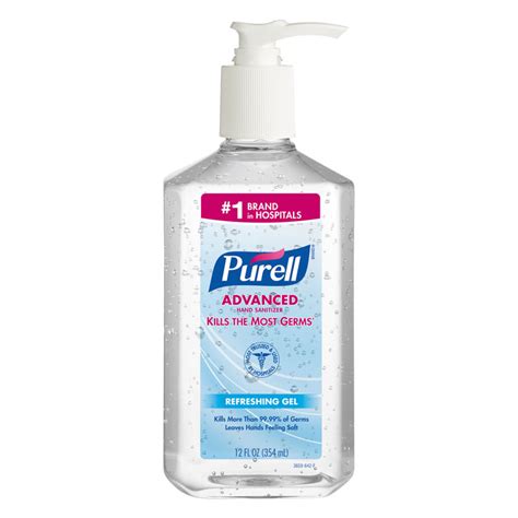 Purell Advanced Hand Sanitizer Gel 12 Oz 18762