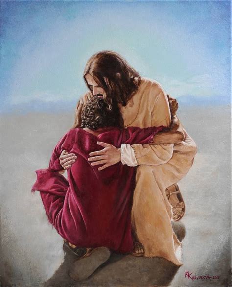 Christ The Consoler Jesus The Comforter Embrace Come To Me All