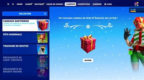 Fortnite Skins Offerts Pour La F Te Hivernale Fortnite