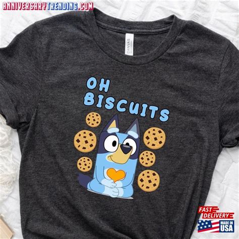 oh biscuits shirt bandit heeler bluey dad unisex t shirt anniversarytrending