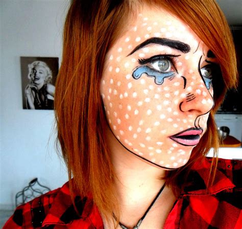 Pop Art Make Up By Arisusandasu On Deviantart