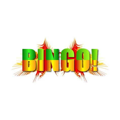 Word Bingo Clipart Transparent Png Hd Bingo Word Art Letter Bingo