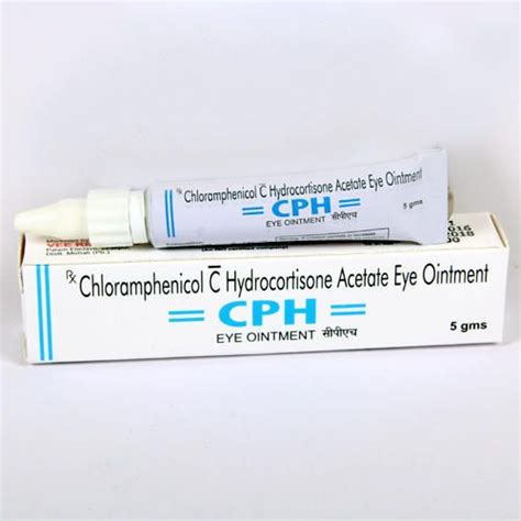 Chloramphenicol And Hydrocortisone Eye Ointment 5 Grams Rs 82 Pack