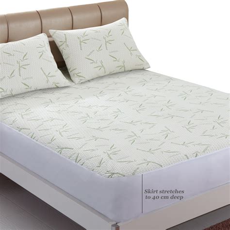 Mattress covers protect your mattress from spills, dirt, and bugs! Bamboo Waterproof Mattress Protector - Innovations