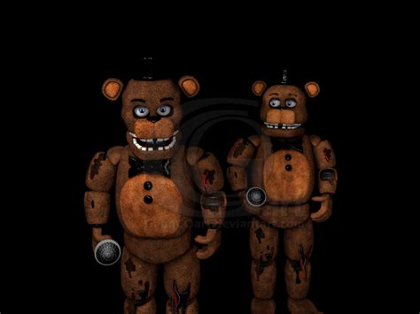 Cinema4d Withered Freddy Improved By Gabocoart On Deviantart