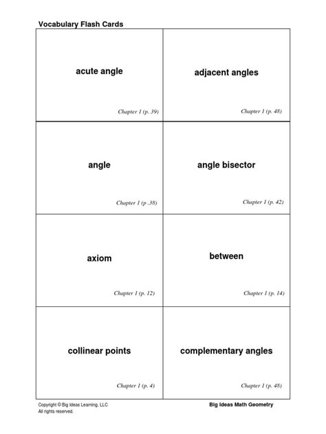 Give patient a sheet of paper with a large (relative to the size of handwritten numbers) predrawn circle on it. Geometry Flashcards.pdf | Line (Geometry) | Angle