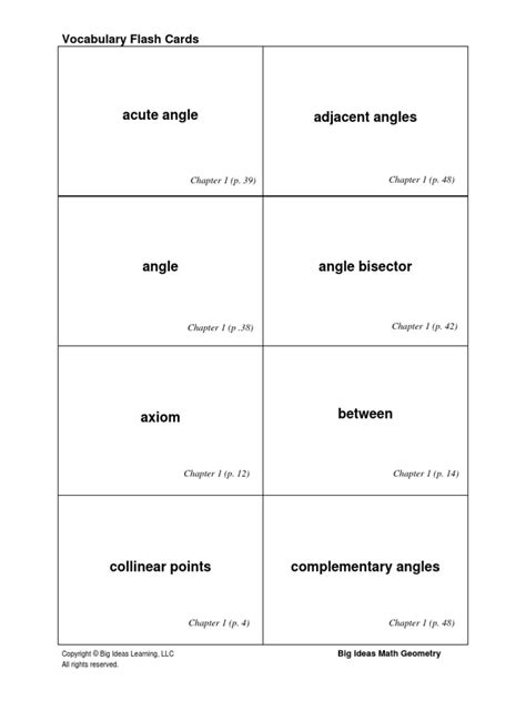 A line is the bisector of a line segment iff it contains the midpoint of the line segment. Geometry Flashcards.pdf | Line (Geometry) | Angle