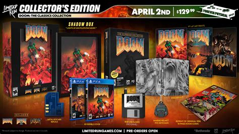 Doom The Classics Collection Edition Collector Limited Run Games