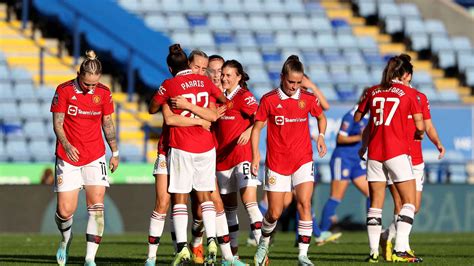 match report for united women v leicester city 23 october 2022 manchester united