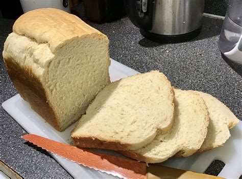 I put the milk, half and half, and butter in. Buttermilk Bread (For Zojirushi Bread Machine) Recipe in ...