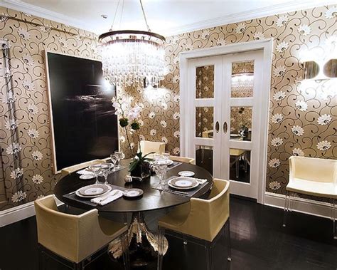 Stylish Black And Gold Living Room Decor Elegant Combination Black